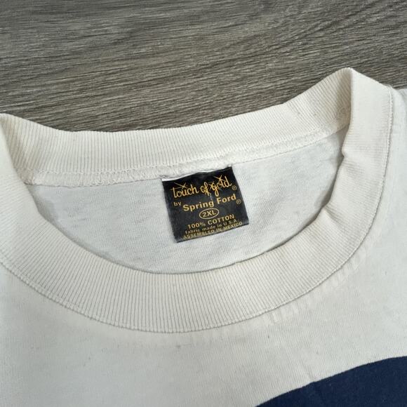 Vintage Cleveland Indians Shirt Mens XXL MLB AOP Chief Wahoo Starter 90s - Picture 7 of 10